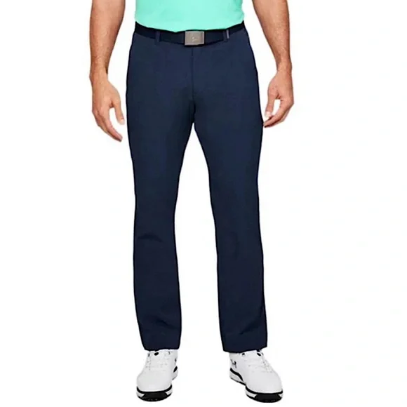 UNDER ARMOUR • Navy Blue Match Play Vented Pants - Picture 5 of 7